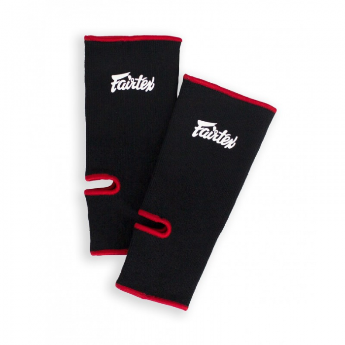 Наглезенки - Fairtex - Ankle Support AS1 - Black/Red